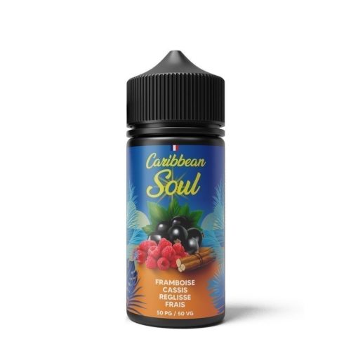 Framboise Cassis Reglisse Frais - Caribbean Soul - 50ml