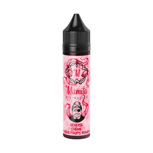 génoise crème coulis fruits rouges